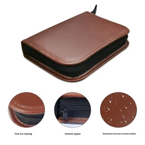 Golf Tool Bag Golf Accessories Leather Bag with Zipper Closure Convenient to Carry Multi-function Large Capacity Storage Stock - Product Image 6