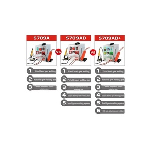 Soudeuse par points à batterie <span class=keywords><strong>SUNKKO</strong></span> <span class=keywords><strong>709A</strong></span> avec stylo à souder à HB-70B Offre Spéciale 18650 Station de soudage 110V 220V État neuf - Product Image 5