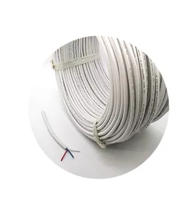 22AWG UL2517 White PVC Sheathed Flame Retardant 3 core flexible cable