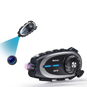 <span class=keywords><strong>Casque</strong></span> de <span class=keywords><strong>moto</strong></span> Q29 pour <span class=keywords><strong>casque</strong></span> 5.5, <span class=keywords><strong>cam</strong></span>éra de tableau de bord Full HD 1080P, interphone, partage de musique, mixage audio universel - Product Image 2