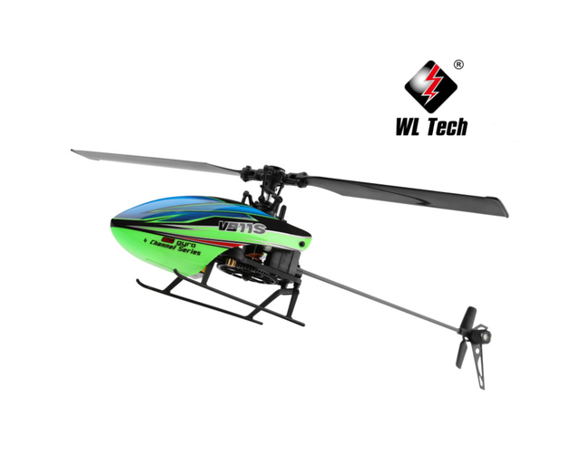 2021 New WLtoys V911S Helicopter 2.4G 4CH 6-Aixs Gyro Flybarless Remote-controlled RC Helicopter RTF Plane for Christmas Toys