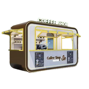 Factory Wholesale Mobile Vendor Stalls, Outdoor Night Market Milk Tea Kiosks, Portable Street Booths For Park Business - Product Image 1