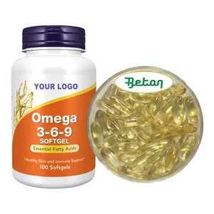 Yüksek kalite özel etiket lal Kosher sertifikalı 100% saf çok ve Omega 3 balık yağı Epa Dha 18 12 kapsül E vitamini