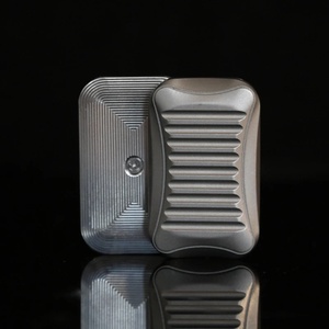 EDC Magnetic Push Slider Fidget Spinners, outils anti-stress et anti-anxiété, toupies à manivelle pour adultes et enfants, outil pour le TDAH - Product Image 2