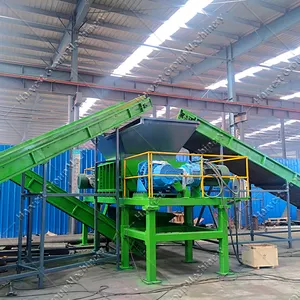 Full Automatic Tire Grinder Rubber Powder Truck Tire Recycling Car Tire Recycling Machine