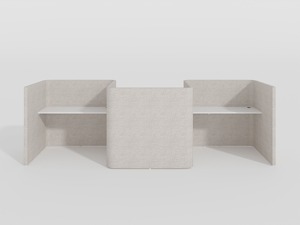 Mesa de Partición Modular de Alta Gama Personalizada, Insonorizada, Ecológica, Diseño Moderno Único, Muebles de Oficina Convertibles - Product Image 2