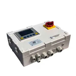 Controlador inteligente automático de bomba de água, caixa de controle de pressão de contato elétrica, 7.5kw 220v, um botão