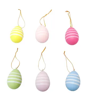 Easter and Christmas 6-Pack 12-Pack Eggs Holiday Decoration Faux Plastic Eggs
