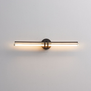 Italian Modern Minimalist All-Copper <b>Wall</b> Lamp for Living Room & Bedside <b>LED</b> <b>Mirror</b> Sconces for Home Use - Product Image 1