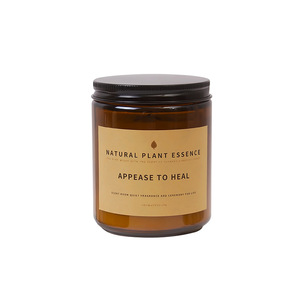 Velas Aromáticas con Pétalos de Flores Secas, Cera de Soja, Botella de Vidrio, Sin Humo, Fragancia para el Hogar, Mediana 100g, Grande 200g - Product Image 2