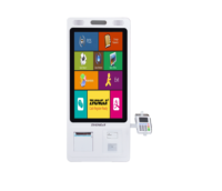 Kiosco Personalizado ZHONGJI con Pantalla Táctil de 21.5/27/32 Pulgadas, Plano, Capacitivo, de Autoservicio, con Pago Facial, Cajas Registradoras, Sistema POS