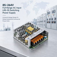 Alimentation à découpage monophasée AC-DC série LRS-35 5V 12V 24V 36V 48V pour équipement industriel