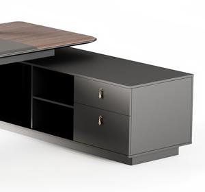 Bureau de direction personnalisable, mobilier de bureau de luxe, nouveau design moderne, prix vérifié - Product Image 3