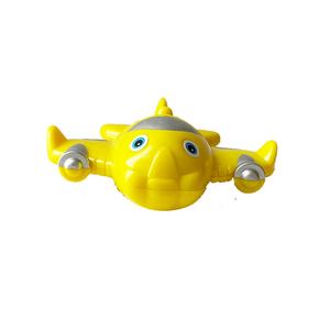 Avion en plastique mignon avec yeux et <span class=keywords><strong>action</strong></span> de traction pour enfants, <span class=keywords><strong>jouet</strong></span> promotionnel amusant avec logo personnalisé, cadeaux pour enfants - Product Image 4