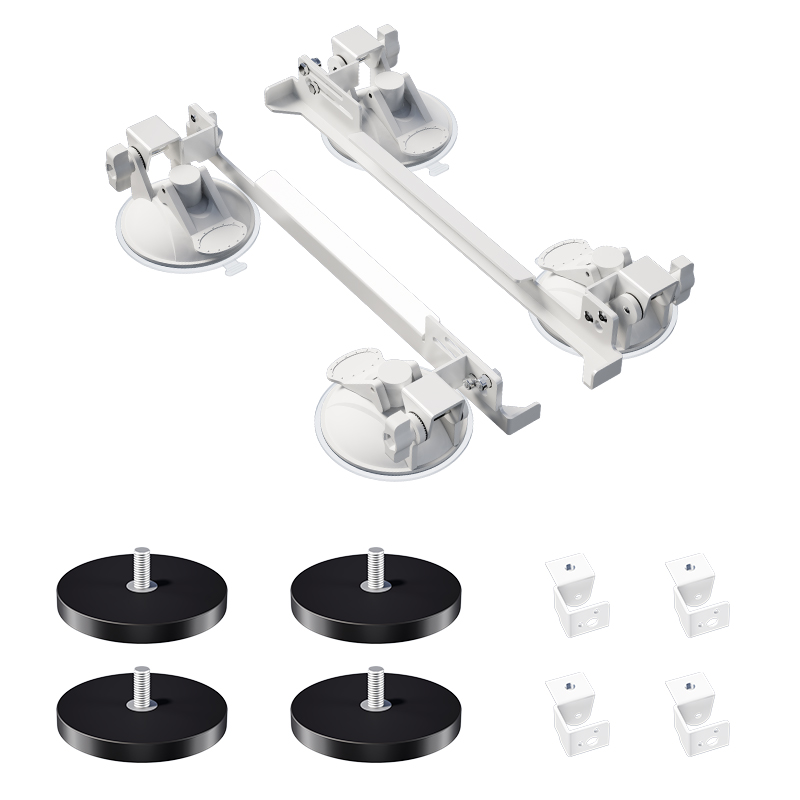 Support de fixation magnétique - Pièces blanches