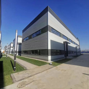 Almacén Prefabricado <span class=keywords><strong>de</strong></span> Panel Sándwich con Estructura <span class=keywords><strong>de</strong></span> Acero <span class=keywords><strong>de</strong></span> Alta Resistencia, Personalizado y <span class=keywords><strong>de</strong></span> Alta Calidad, Resistente a Vientos <span class=keywords><strong>de</strong></span> 81-120 mph - Product Image 2