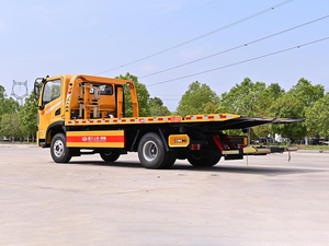 New Dongfeng 4X2 5-10Ton Diesel Manual heavy duty tow <b>truck</b> tow <b>truck</b> <b>Flatbed</b> Rotator Wrecker <b>Truck</b> for Road Rescue - Product Image 5