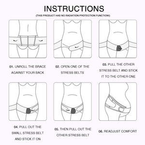 Đai đỡ bụng bầu có thể điều chỉnh, thoáng khí, in logo tùy chỉnh bán buôn - Product Image 5