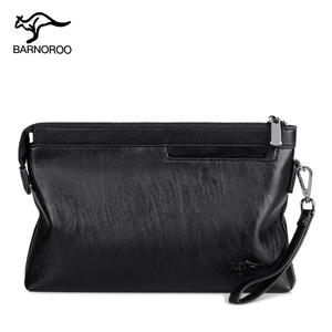 ใหม่ผู้ชาย PU กระเป๋าถือขนาดใหญ่ความจุกระเป๋าถือซองจดหมายผู้ชายนุ่มสบายๆใต้วงแขนคลิปซิปกระเป๋าสตางค์ - Product Image 2