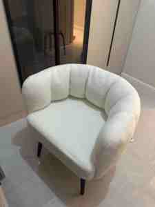 Silla de maquillaje, silla de ordenador para dormitorio, silla minimalista para manicura, silla de tocador, silla individual informal para sala de estar. - Product Image 6