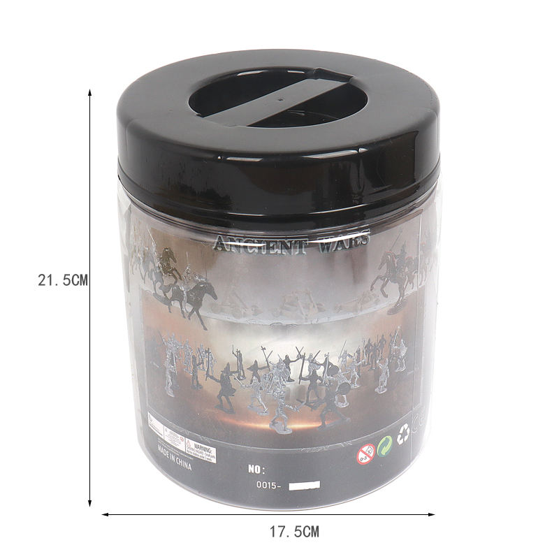 Black barrel packaging