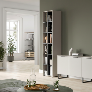 Estantería de Madera para el Hogar, Mueble Alto y Delgado, Estantería Abierta Independiente para Libros, Armario para Oficina en Casa, Pedido al por Mayor - Product Image 1