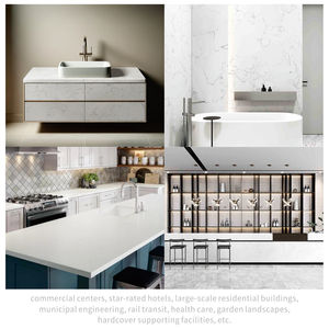 Chất lượng cao hiện đại nhân tạo thạch anh terrazzo đá slab lớn thân thiện với môi sàn cho khách sạn sử dụng đá nhìn lớn Cổ Phiếu có sẵn - Product Image 6