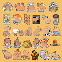 Broches en alliage de zinc émaillé peintes avec des animaux mignons de dessin animé, broches kawaii pour sac à dos, pour femmes et hommes, badges DIY, vêtements, veste, sac