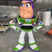 Escultura de Resina Personalizada de Buzz Lightyear y Woody de Toy Story, Arte Popular, Decoración para el Hogar