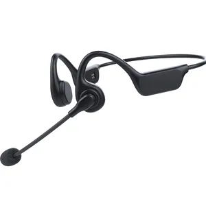 Casque ENC à Conduction osseuse pour casque étanche sans fil Sport écouteur BT léger avec Microphone rotatif GC19E