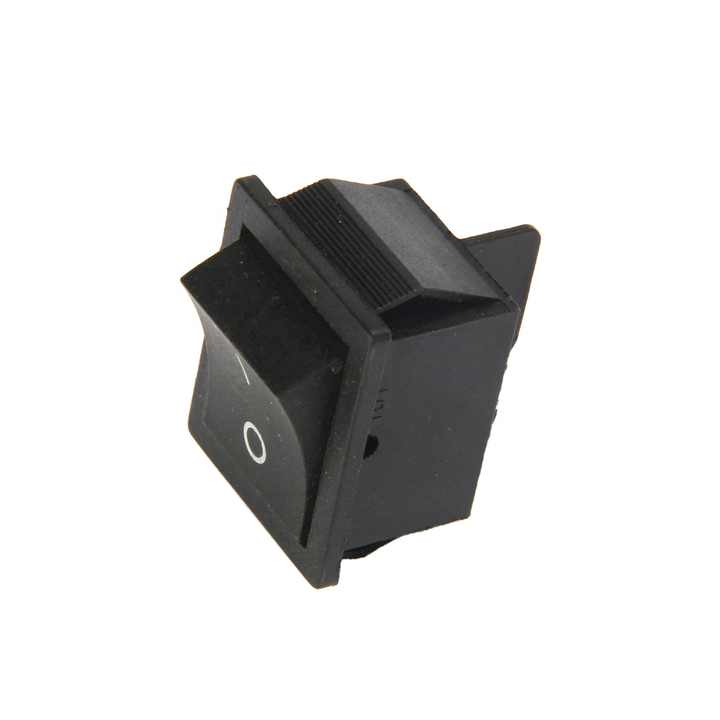4 pin ON-OFF DPST black square rocker switch, electric welding machine ...