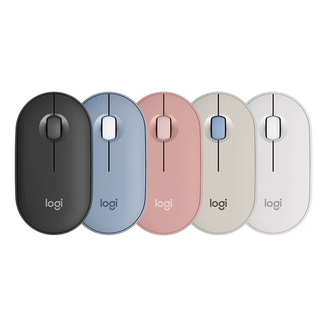 Pebble 2.0 for Optical Mini Silent Mouse Ultra-thin Portable for Desktop/Laptop Stock