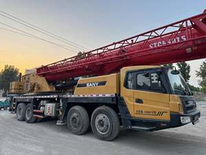 Grúa sobre orugas usada SANY STC550, capacidad de 55 toneladas, componentes principales: motor, bomba, caja de cambios, motorreductor - Product Image 4