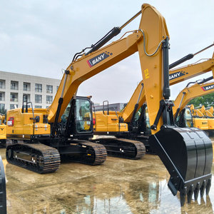 Motor de potencia grande China pesado Sany SY205C excavadora grande usada 20ton sy205 excavadora de segunda mano en stock - Product Image 3
