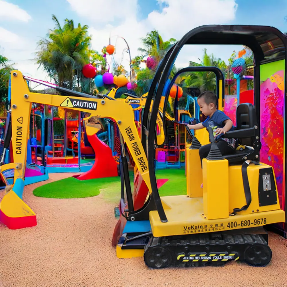 Promotion only 3 days left New design Electric toy children excavator other amusement park product