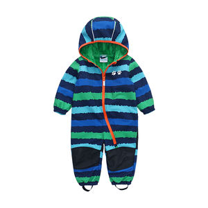 Combinaison imperméable à capuche pour enfants, vêtements pour bébés, personnalisés, combinaisons pour garçons, barboteuses, pantalon de <span class=keywords><strong>pluie</strong></span>, - Product Image 3
