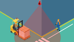 Tùy Chỉnh 10W 24V Uwb Công Nghệ Chống Va Chạm Hệ Thống Cho Kho Sử Dụng Xe Nâng Xe Tải Điều Khiển Tốc Độ 0.1 Giây 1-Năm Bảo Hành - Product Image 5