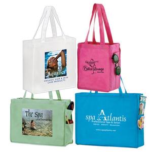 Bolso de compras ecológico no tejido, bolsas de promoción no tejidas personalizadas - Product Image 1