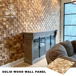 Pannelli Murali a Mosaico in Legno Massello di Design Moderno MUMU DESIGN in <span class=keywords><strong>Rovere</strong></span> di Qualità Premium per Interni e Palestre a Scopo Decorativo - Product Image 5