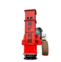 Excavatrice et compacteur - Spécial pour le remblaiement et la compactation sur site - Compacteur vibrant hydraulique