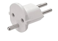 YUADON YD-153 EU Plug avec 4.0mm 10A 250V laiton et prise en Nylon pour adaptateur 3PIN approuvé Swiss Power CE