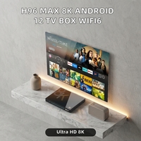 H96 MAX 2026 Ultra TV Pro Android pour 8K 4 Go de RAM 32 Go de ROM Octa Core Amlogic RK3576 Android 12.0 Boîtier décodeur intelligent WiFi6