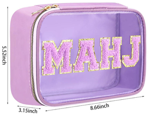 Custom 4-Layer Wholesale Luxury Design Mahjong Tiles Engraved 160 Christmas Luxury Set Acrylic American Portable <b>Entertainment</b> - Product Image 4