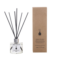 50ML Parfumé Huile Essentielle Aromathérapie Longue Durée Reed Diffuseur Aroma Reed Bâton pour Parfum Maison pour Chambre Bureau