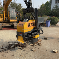 Têtes de coupe forestière efficaces pour abattage de bois, machines de récolte de bois forestier