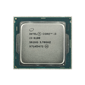 인텔 코어 <span class=keywords><strong>I3</strong></span>-6100 SR2HG 3.70GHz 2 코어 <span class=keywords><strong>4</strong></span> 스레드 3MB 캐시 LGA 1151 <span class=keywords><strong>CPU</strong></span> - Product Image 1
