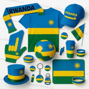 Conjuntos de bolsas de regalo para partidarios de fútbol, colección de celebración de fanáticos personalizados, pulseras LED para hacer ruido, camisetas impresas para eventos de estadio - Product Image 4