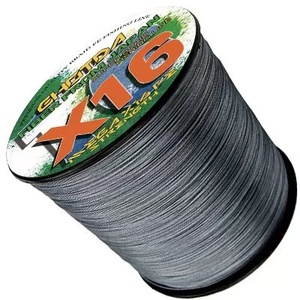 Ligne <span class=keywords><strong>de</strong></span> pêche tressée PE <span class=keywords><strong>ultra</strong></span> résistante 300M 16 brins, super lisse et résistante à l'usure - Product Image 2