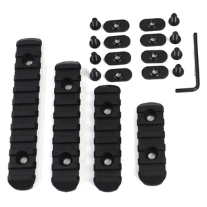 Kit de Rieles de Nylon Directo de Fábrica para Guardamanos MOE, Tamaños <span class=keywords><strong>L2</strong></span>, L4, L5, Ancho de 20mm, Juego de 4 Piezas - Product Image 2