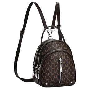 <span class=keywords><strong>Zaino</strong></span> da <span class=keywords><strong>Donna</strong></span> in PU di Tendenza Quest'Anno con Chiusura a Cerniera, Nuova Moda Semplice Borsa a Tracolla Messenger - Product Image 5